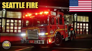 [Seattle] Fire Department Lights & Siren Collection! by TGG - Global Emergency Responses 9,743 views 1 year ago 9 minutes, 21 seconds