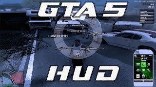 GTA San Andreas Mods - GTA V HUD by DK22Pac GAMEPLAY [DOWNLOAD]