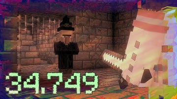 Minecraft: Java Edition Any% World Record: 34.749