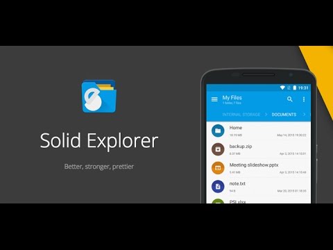 Solid Explorer is an awesome file manager for Android