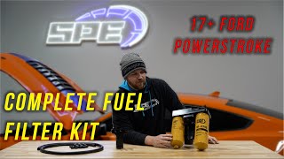 SPE Motorsport 2017+ 6.7L Powerstroke Fuel Filter System