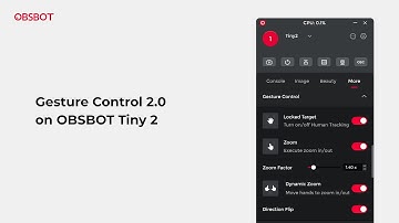 OBSBOT Tiny 2 | Gesture Control 2.0