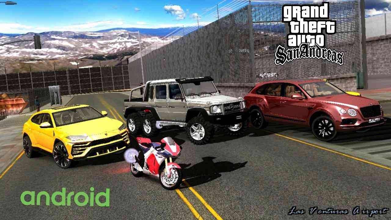 Premium Pack V5 Gta Sa Android Lamborghini Urus Cars By Modding Guruji
