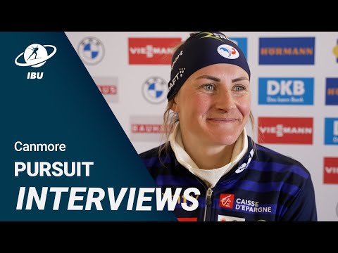 World Cup 23/24 Canmore: Women Pursuit Interviews