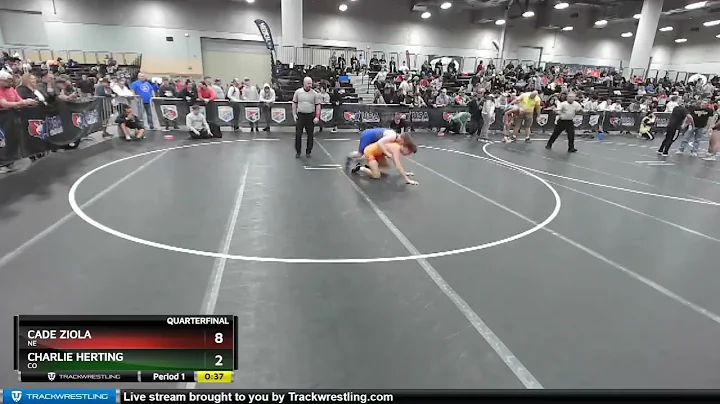 170 Lbs Quarterfinal - Cade Ziola, NE Vs Charlie H...