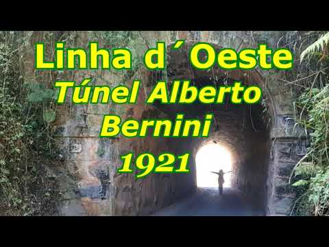 Linha do Oeste , Túnel Alberto Bernini , Onde fica em Barbacena ? ( MG )
