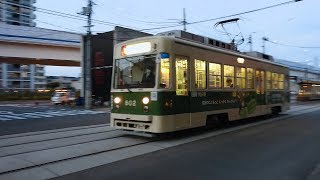 広島電鉄800形802号 元宇品口〜広島港