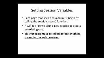 PHP User Authentication with Sessions
