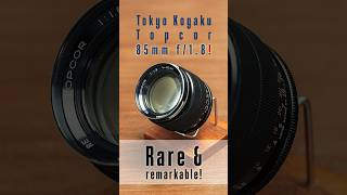 Classic lens test #21: Tokyo Kogaku RE Auto Topcor 1:1.8 f=85mm