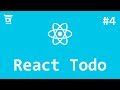 React Todo на React, Redux и Firebase #4