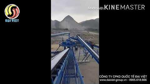 Dây chuyền nghiền cát nhân tạo - Công nghệ rửa ướt