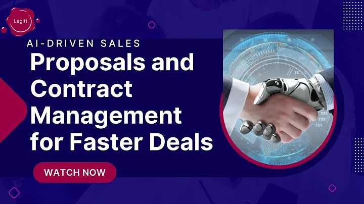 AI Native Sales Stack: Streamlining Proposals and Contract Management | Legitt AI