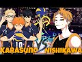 The Spike - Volleyball ! 3x3 ! Karasuno Vs Nishikawa ( Ritsumeikan ) ! Gameplay ! The Spike mobile