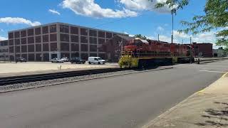 An Ohio Central light engine move.