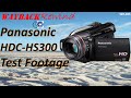 Panasonicc hs300  sample footage  new york houston