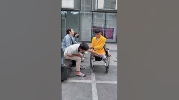 SM - No one expected him to help the beggar this way [STRONGMAN] #strongman #respect #kindness #help