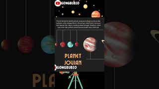 Planet teresterial dan Jovian #solarsystem #planet