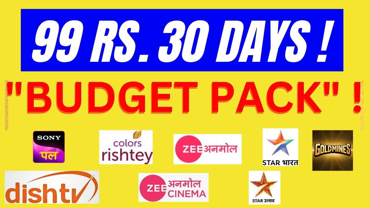 Dishtv 99 Rs. Budget Plan for 30 Days|Dishtv Recharge Plan Latest Update|Dishtv Set Top Box|Dishtv|
