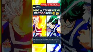 DEKU's MOM watches DEKU vs TODOROKI 🥹 😱 | #myheroacademia #edit #mha #amv #anime