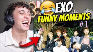 South African Reacts To EXO FUNNY MOMENTS | PART 1