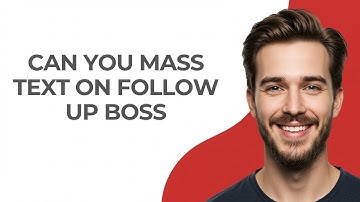 Can You Mass Text on Follow Up Boss - GUIDE!