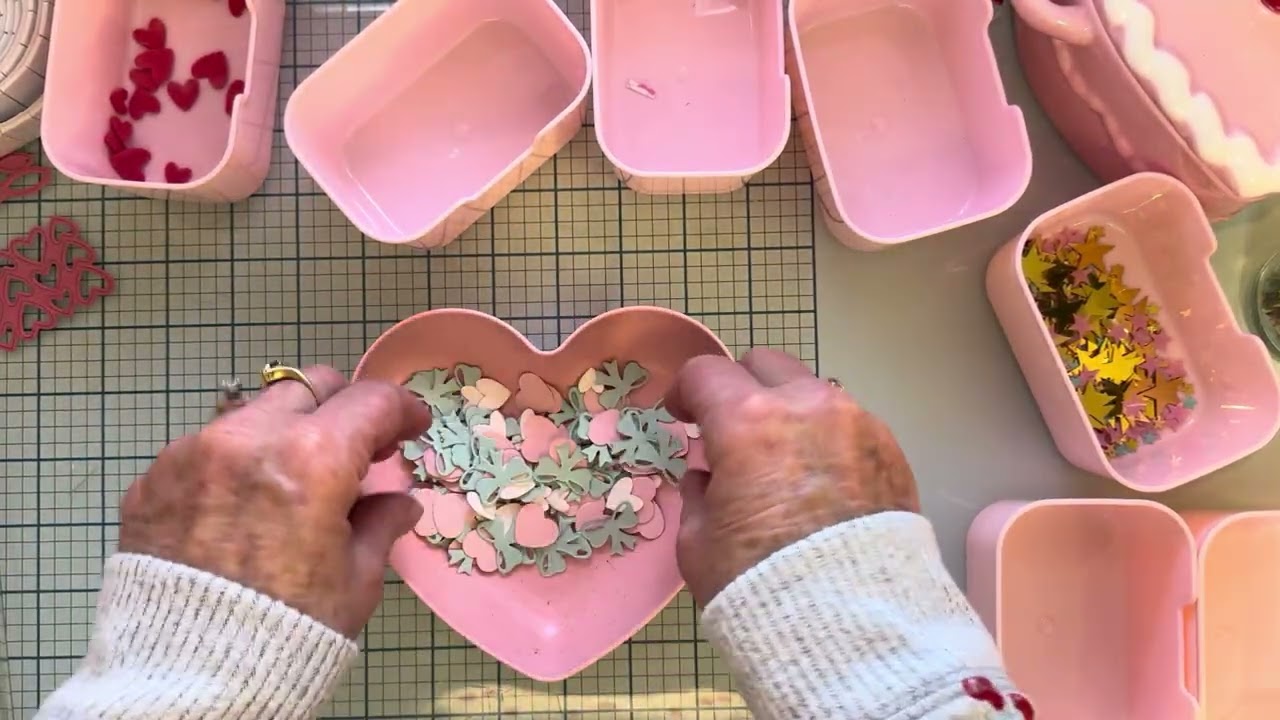 Lets make a confetti mix using 