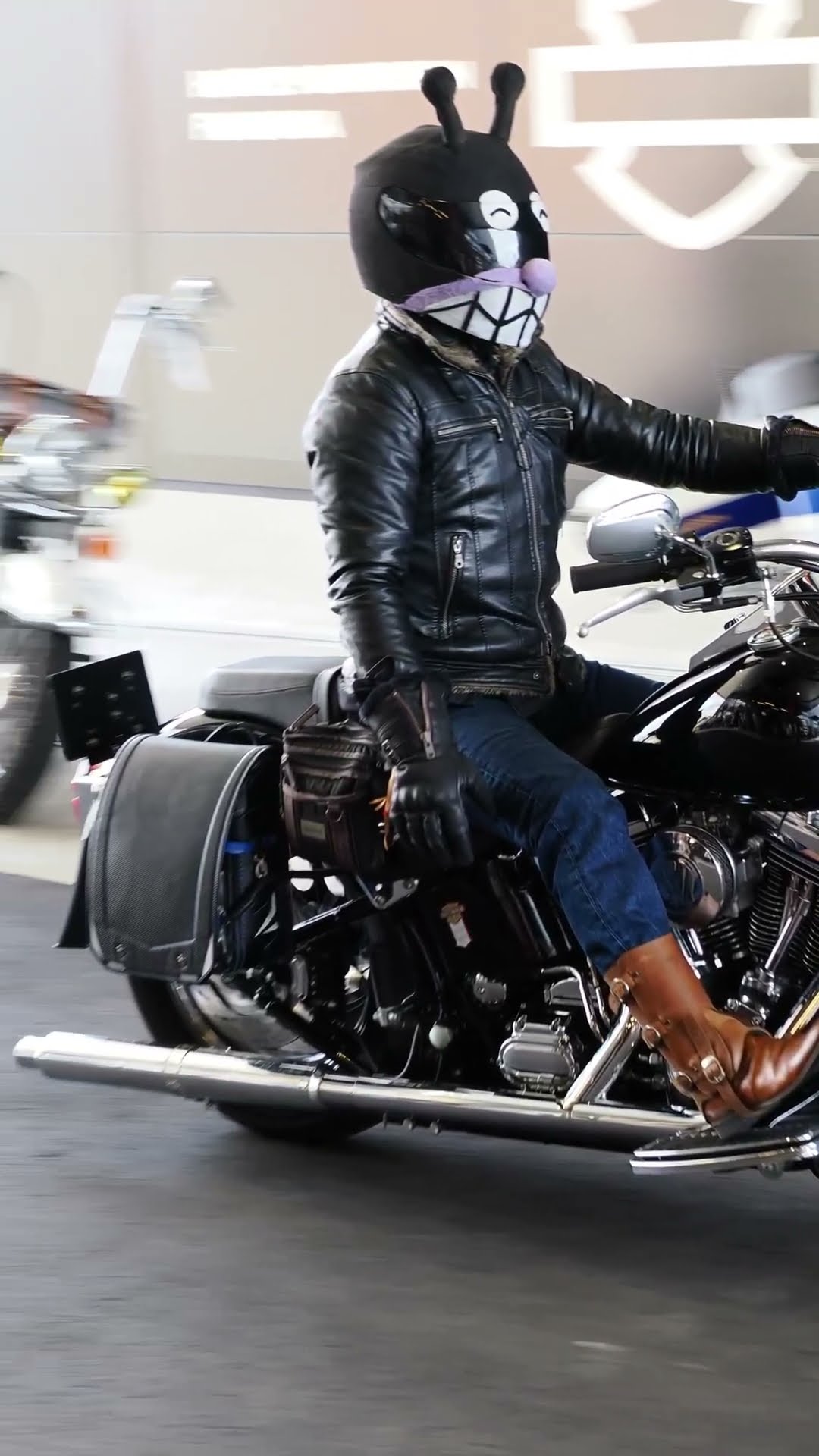 Even Baikinman Showed Up!? Harley-Davidson Fukuoka Grand Opening