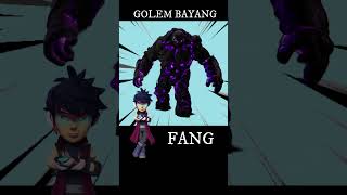 Golem Tanah untuk setiap rakan Boboiboy? LUCU! 😆