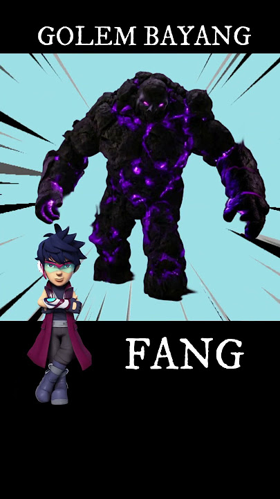 Golem Tanah untuk setiap rakan Boboiboy? LUCU! 😆