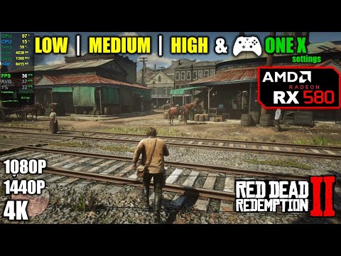 RX 580 | Red Dead Redemption 2 - Retested In 2021 (optimized)