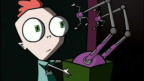 That one scene in invader zim when the kids eyes get gouged out but i put the IMP theme over it lol