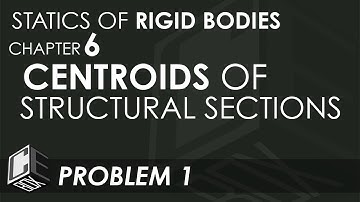 Statics of Rigid Bodies Chapter 6 Centroids of Structural Sections Problem 1 (PH)