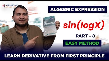 From First Principle, Find the derivative of sin(logX) | Part 8 | Easy Solution | Nepali Language