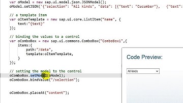Data Binding in UI5 - Aggregation Binding & Property Binding