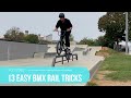 13 easy bmx rail tricks