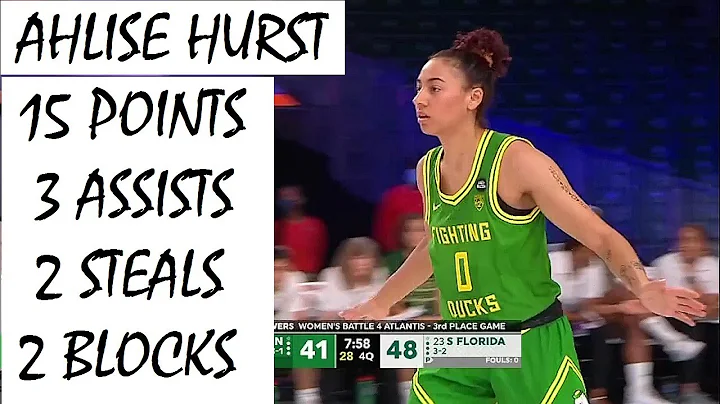Ahlise Hurst Highlights In Battle 4 Atlantis Third...