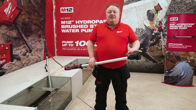 MILWAUKEE® M12™ HYDROPASS™ BRUSHED STICK WATER PUMP 