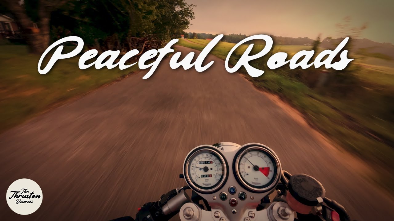 Peaceful Backroads | Triumph Thruxton 900 4K POV Ride | Motorcycle ASMR