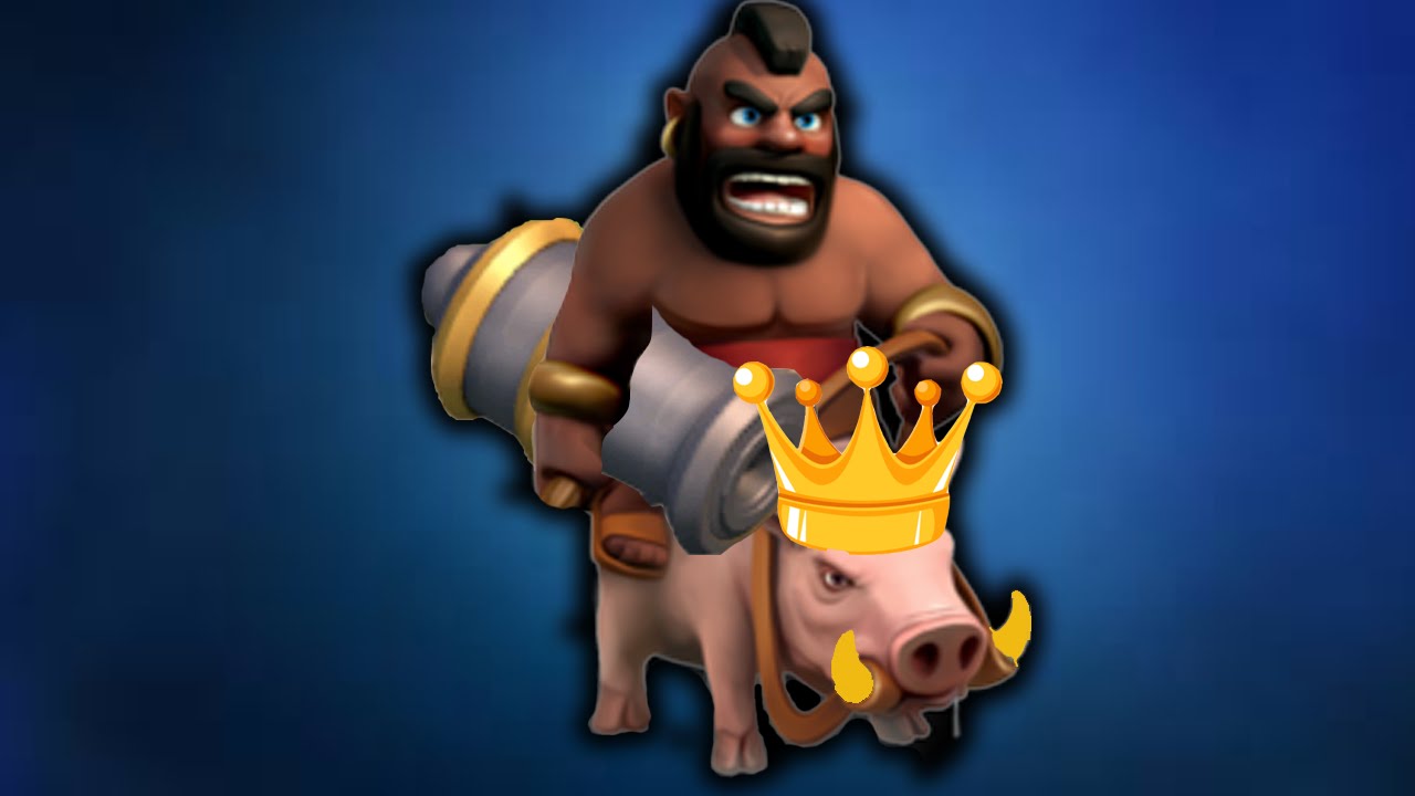 Clash Royale, Best Hog Rider and Royal Giant Deck