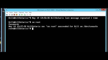 su root login (switching to root role - using command line) - Solaris