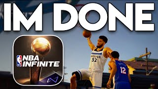 Im DONE with NBA Infinite....