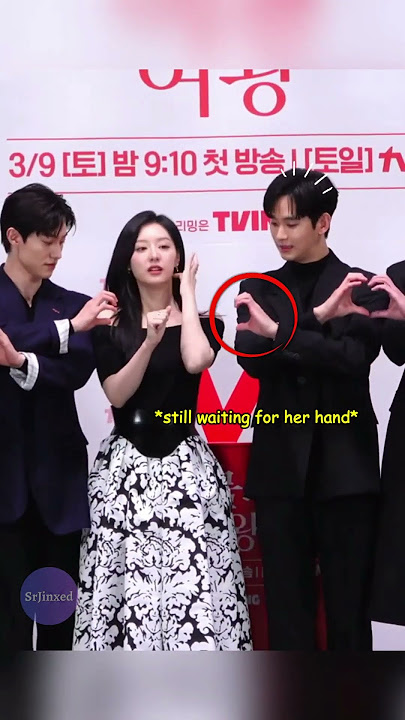 She refused to make a heart with him