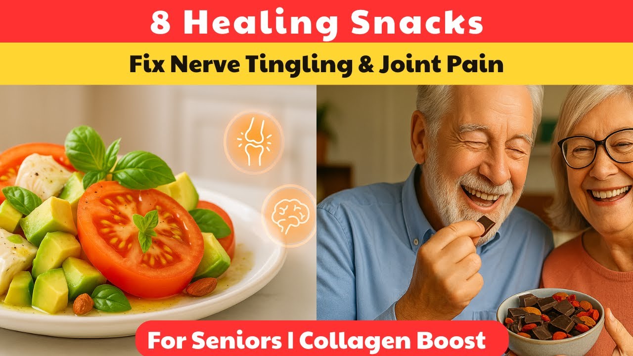 8 Collagen Snacks to Ease Nerve Tingling & Joint Pain in Seniors |Senior Health Podcast