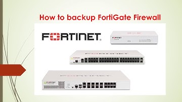 How to backup & restore fortigate Firewall