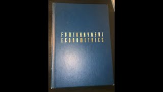 Plot summary, “Econometrics” by Fumio Hayashi in 4 Minutes