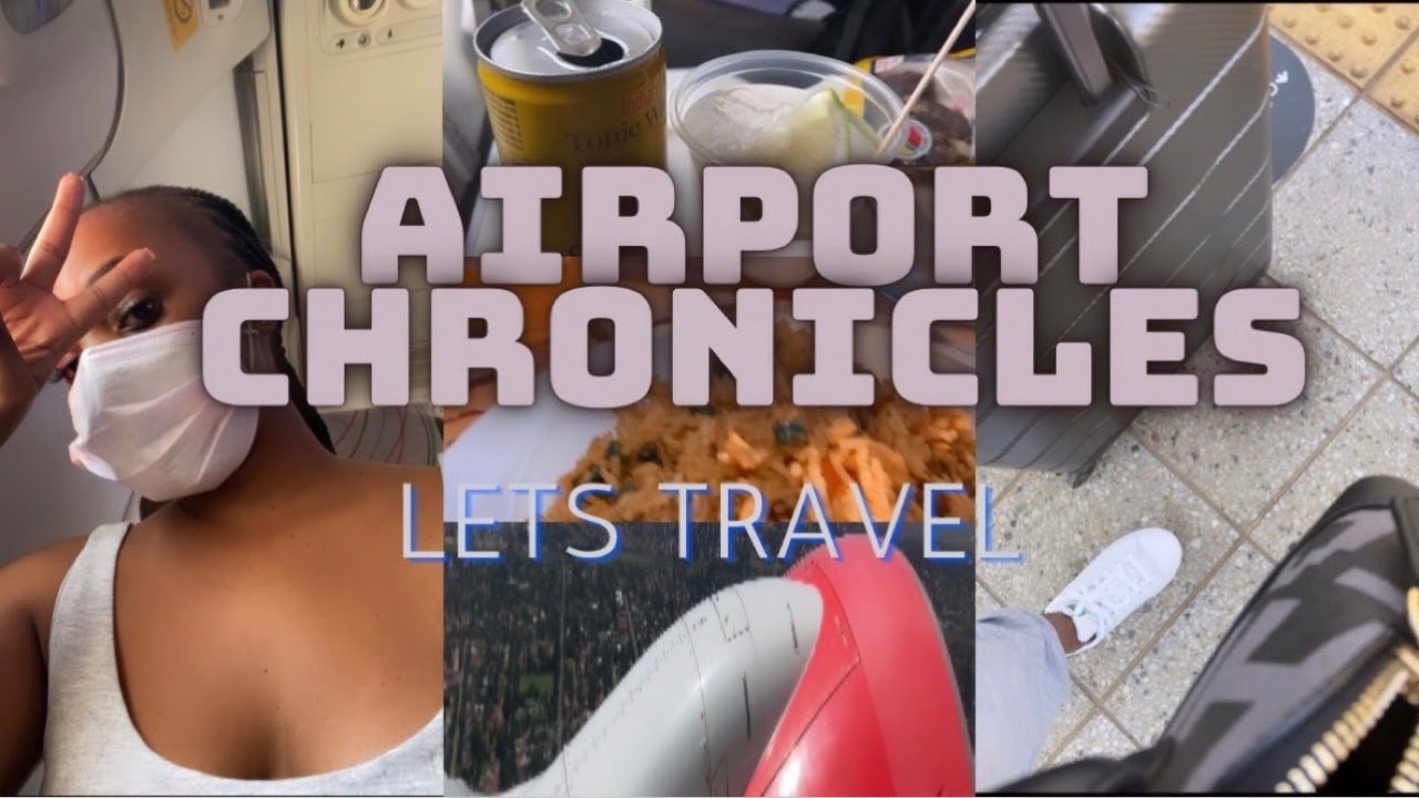 VLOG : Airport Chronicles | Part 1 | Travel With Me | South African Youtuber