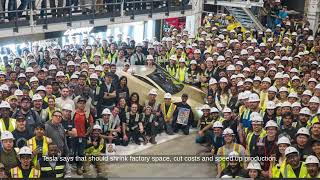 Tesla Launches First Cybercab at Giga Texas Factory
