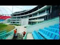 Ekana international cricket stadium  construction preview  lucknow  india