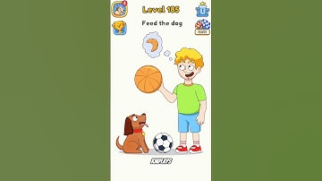 DOP 5 DAILY PUZZLE #185 - FEED THE DOG #dop5 #dop5shorts #dop5gameplay #viral #shorts