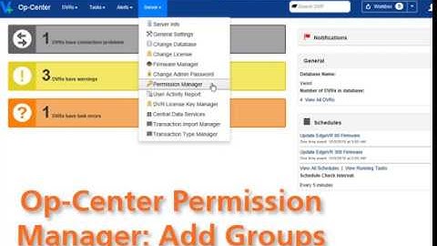 Op Center TechTips Permission Manager Add Groups